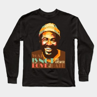 Marvin Gaye Quotes posters Long Sleeve T-Shirt